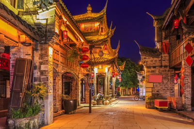 Chengdu, China Reise
