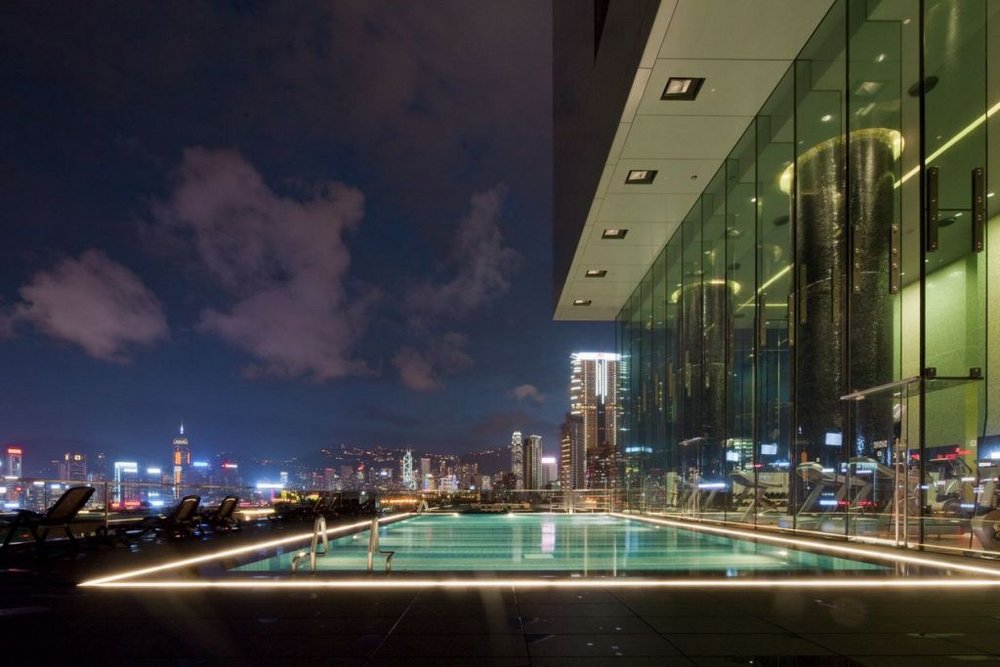 Pool, Hotel Icon, Hongkong, China Reise