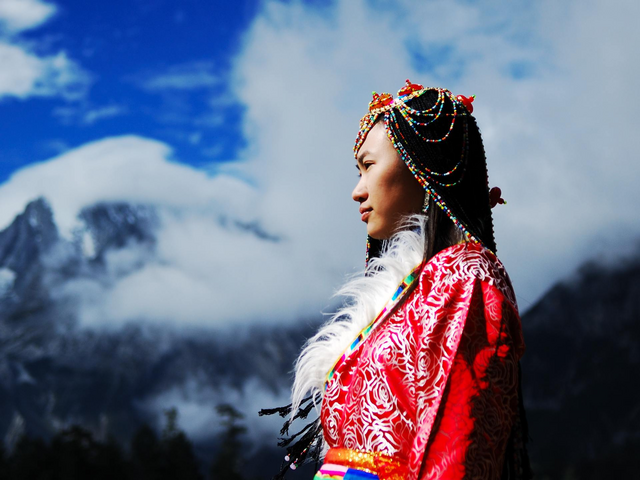 Traditionelle Gewandung, Best of Tibet, Nepal und Indien Kombinationsreise, Himalaya
