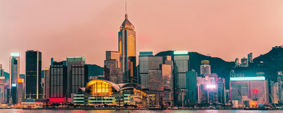 Hongkong Skyline, China Reise